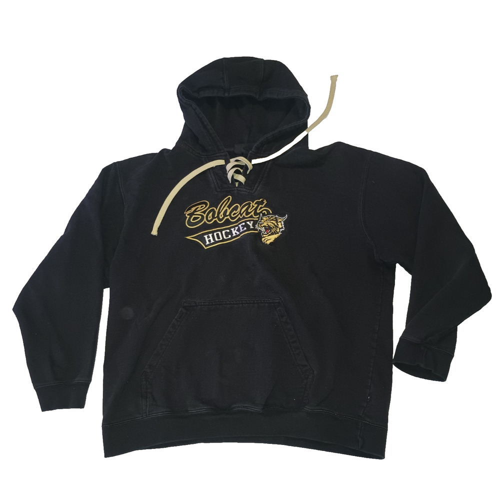 Pennant Men’s Black Pullover Sweatshirt Hoodie Size XL M002